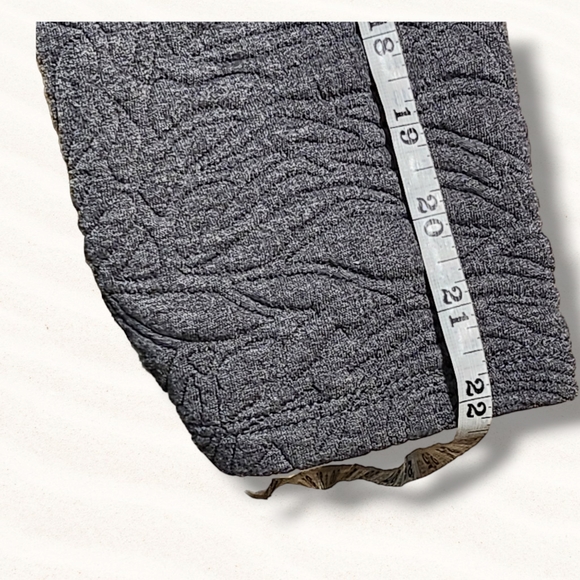 Papillon Blanc Womens  Jacket/ Sweater Full Zip Gray Size M - Picture 6 of 7